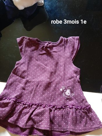 Robe 3mois