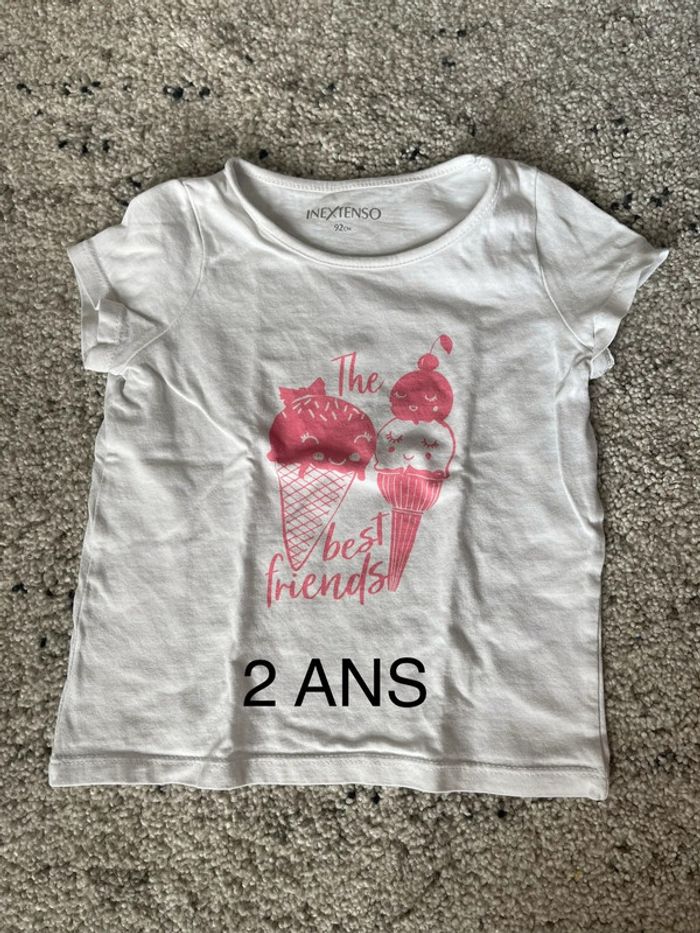 T-shirt fille 2 ans