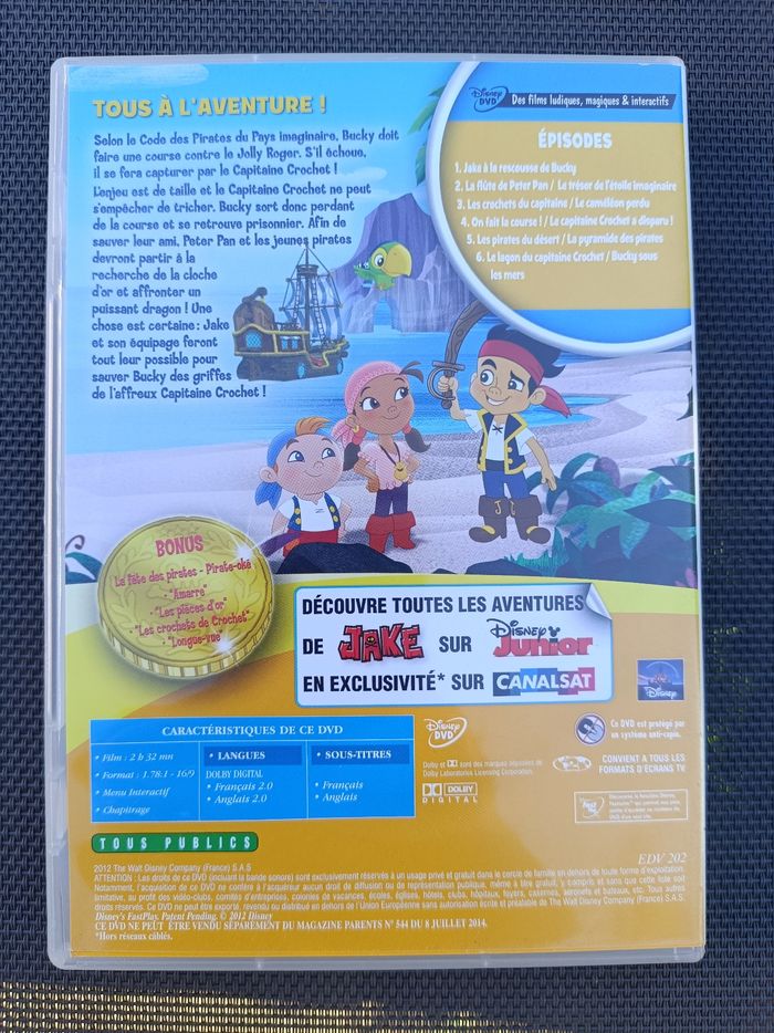 Dvd jack a la rescousse de bucky Disney - photo numéro 2