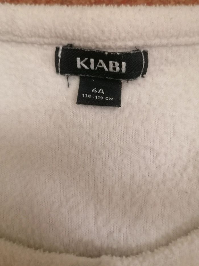 Gilet blanc polaire - photo numéro 4