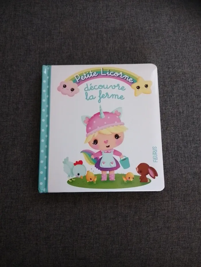 Livre - Petite Licorne découvre la ferme
