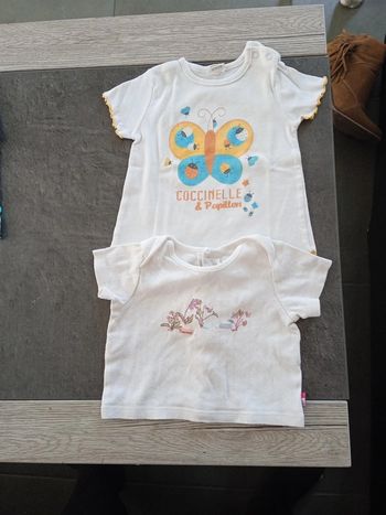 Lot de 2 tee shirts