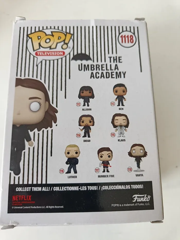 Funko Pop: The Umbrella Academy - 1118 Vanya - photo numéro 3