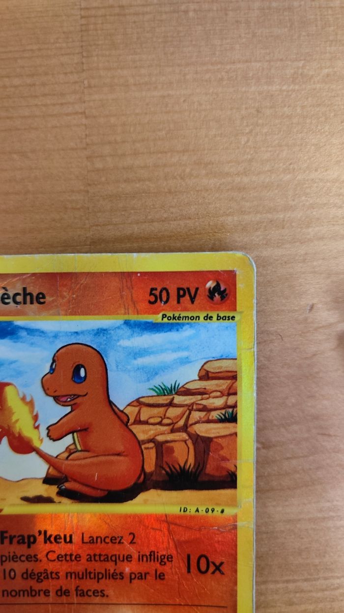 Reverse Salamèche 92/165 Serie Expédition carte pokémon bloc Wizards - photo numéro 3