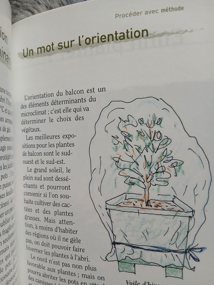 Neuf: Livre " Fleurir son balcon" Jardinage pratique - photo numéro 6