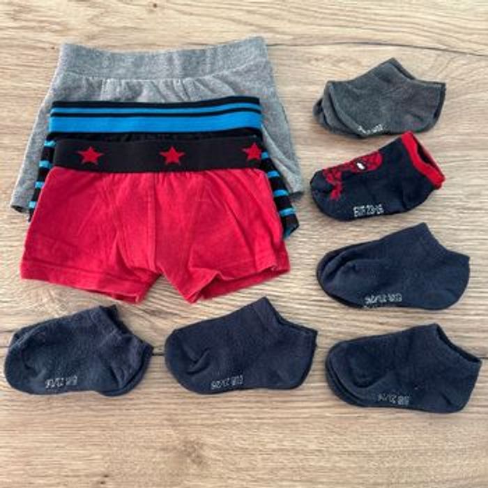 Lot sous vêtements garçons