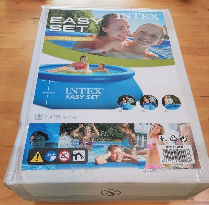 Piscine "Intex",