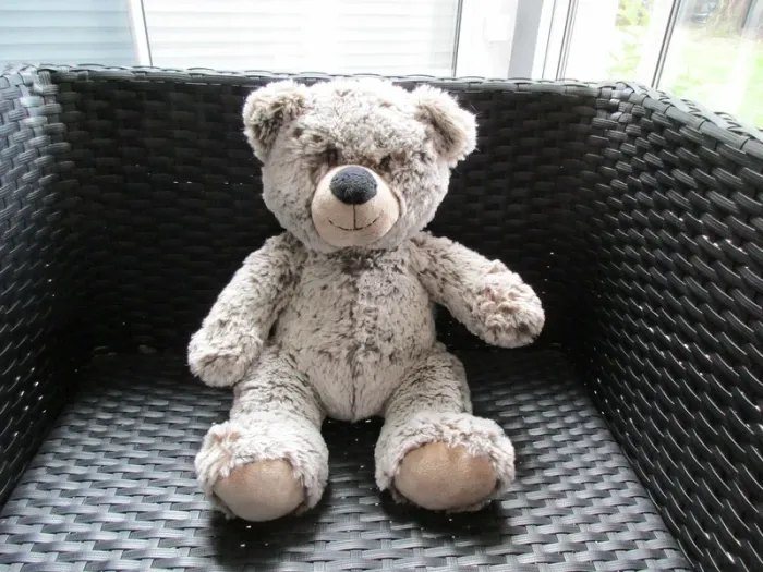 peluche ours enesco comme neuf,30 cms - photo numéro 2