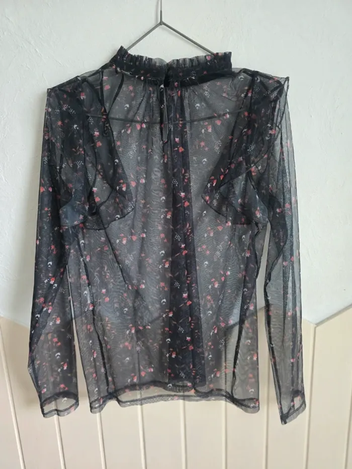 Blouse transparente nafnaf - photo numéro 4