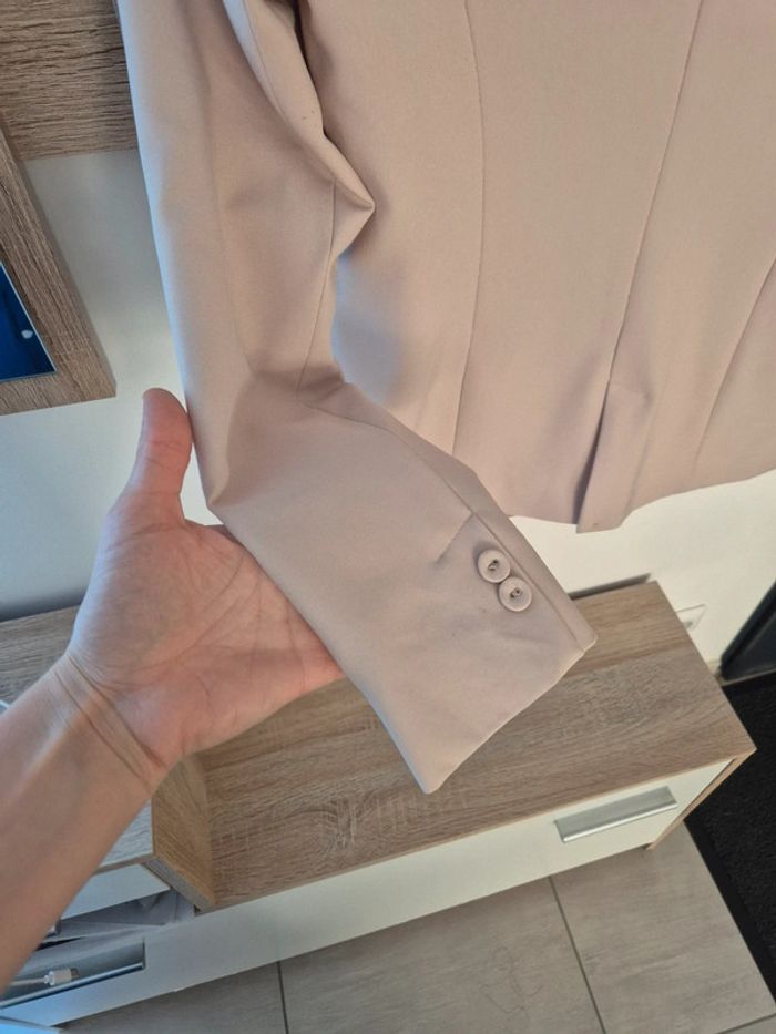 Blazer beige taille 36 - photo numéro 4