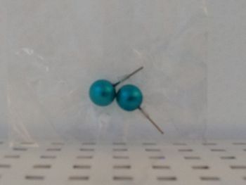 Boucles d oreilles bleues