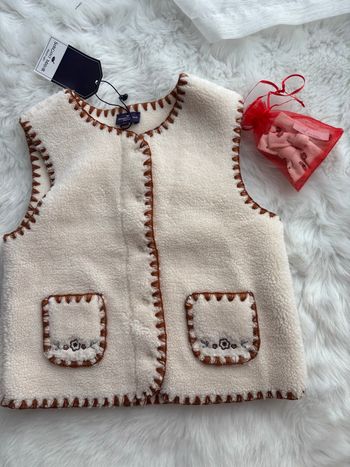 Ensemble gilet haut sweat et robe sergent Major 36 mois