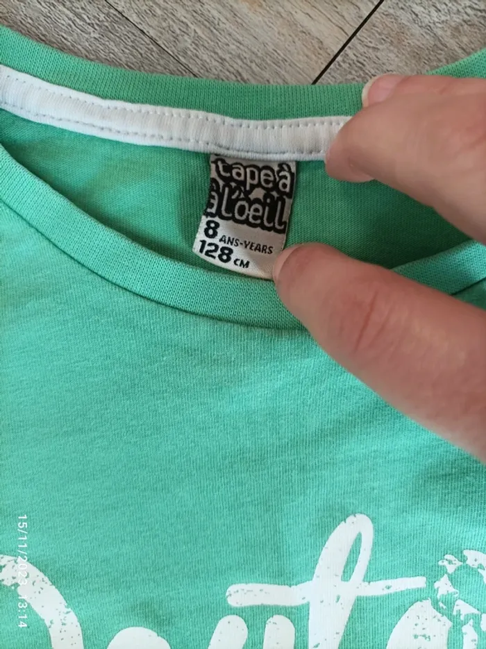 Lot 3 t-shirts manches longues 8 ans - photo numéro 4