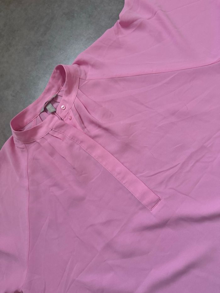 ✨Chemise avec manche bouffante rose ✨ - photo numéro 2