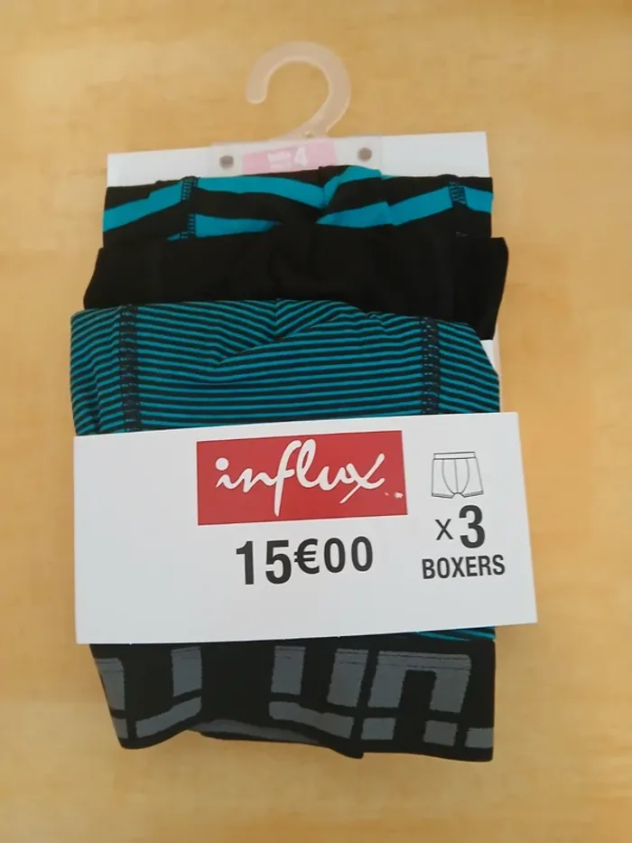 Lot de 3 boxers homme L