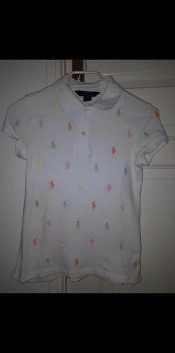 Superbe tee-shirt polo Ralph
lauren en fille 8-10 ans