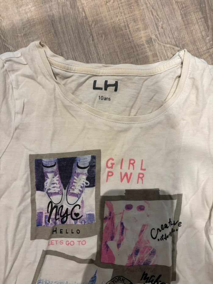 TEE shirt fille - photo numéro 2