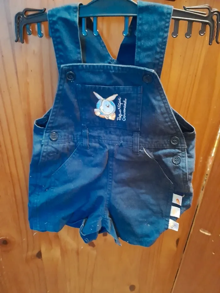 Salopette short