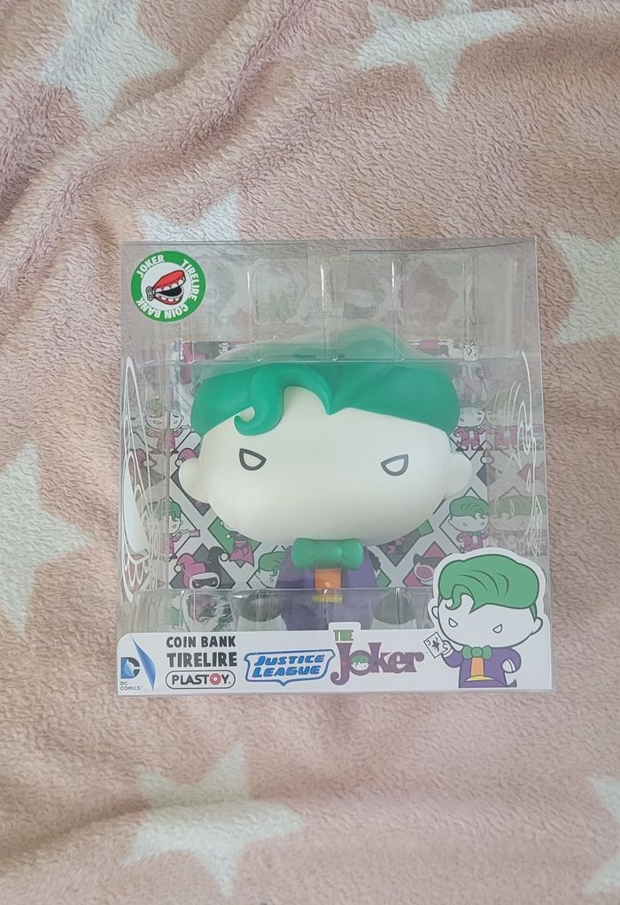 Grande tirelire Le Joker,  neuve.