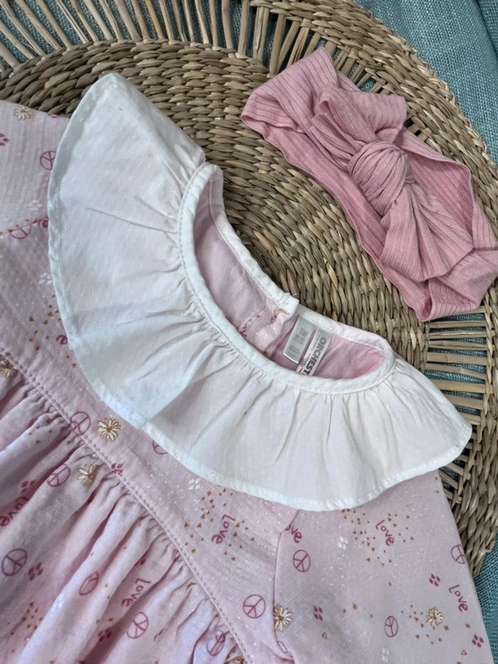Robe et bandeau taille 3 mois - photo numéro 4