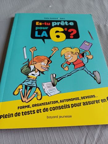 Livre es-tu prête pour la 6ème