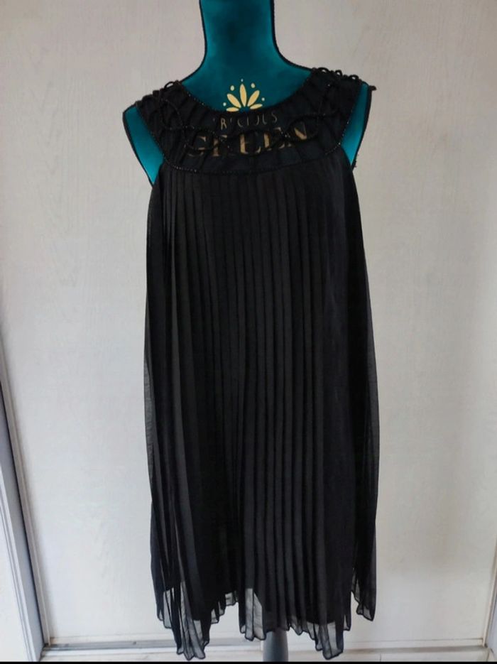 Robe plissée
