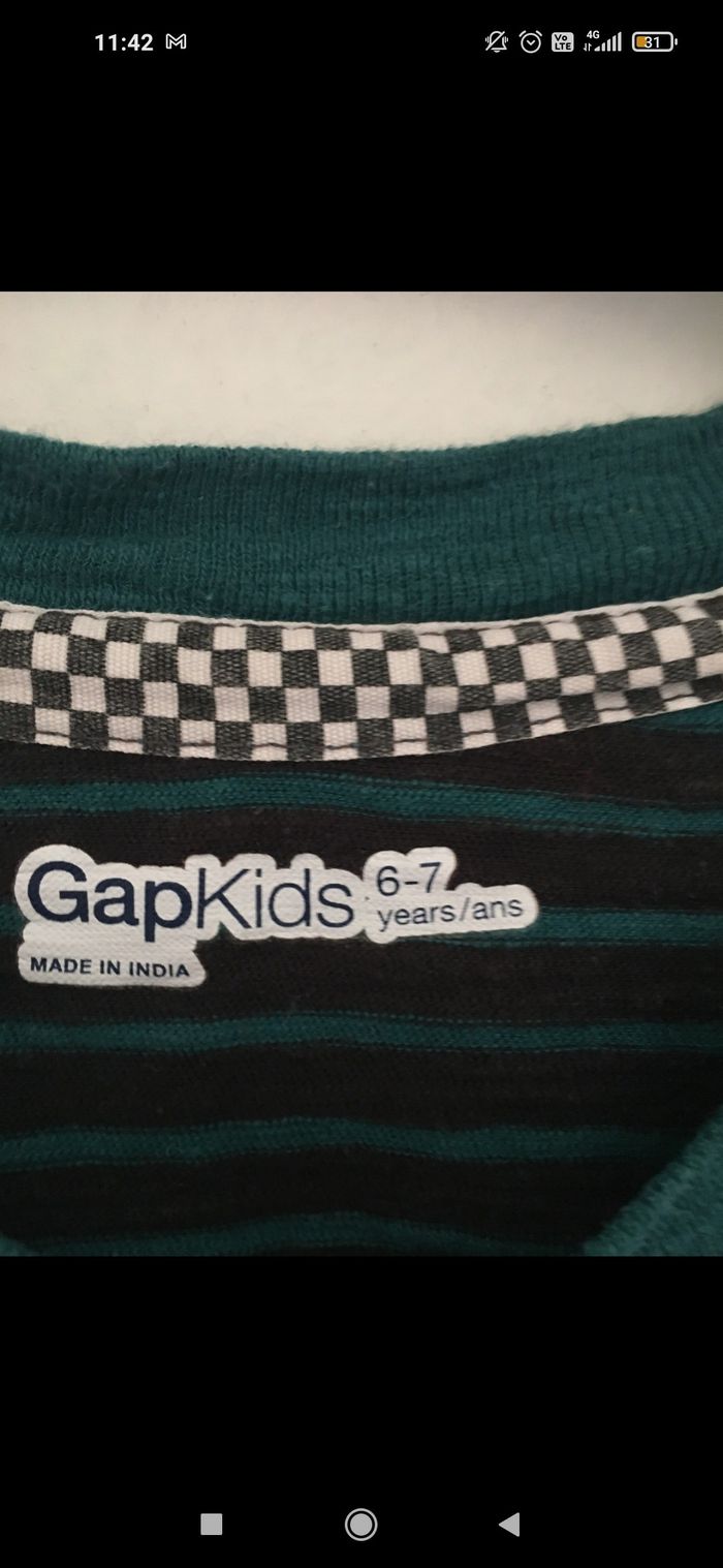 T-shirt gap 7 ans - photo numéro 2