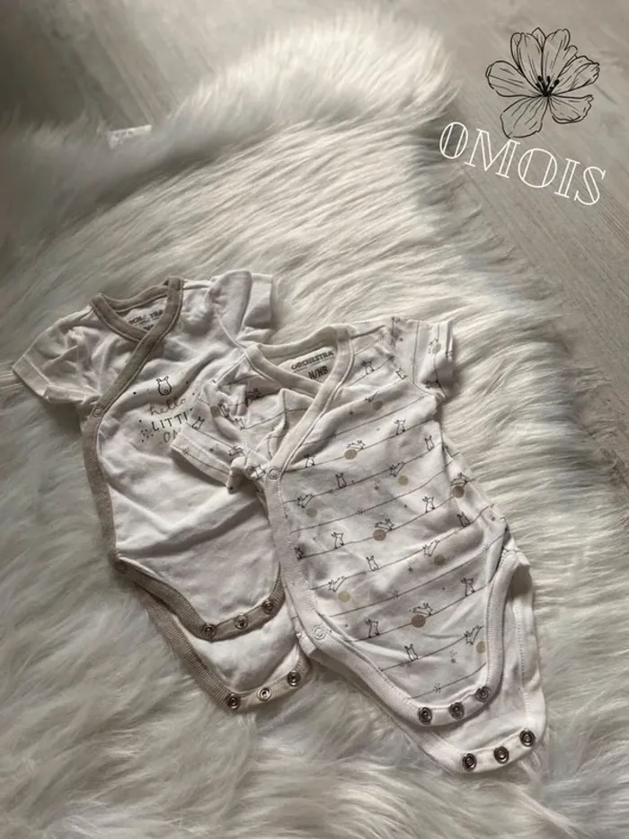 Lot bodies bébé - photo numéro 4