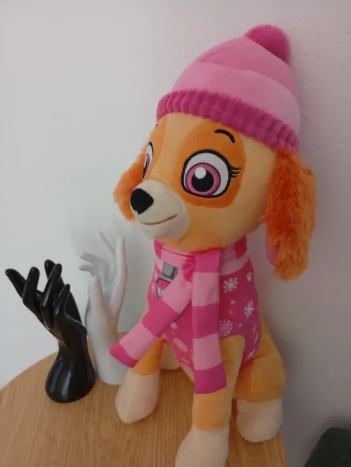 Peluche stella pat patrouille 50cm super état - photo numéro 2