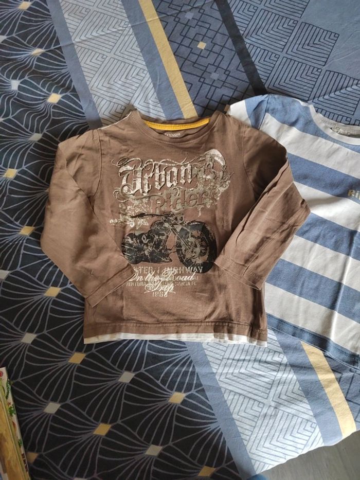 Lot de 2 tee-shirts Rider 5 ans - photo numéro 3