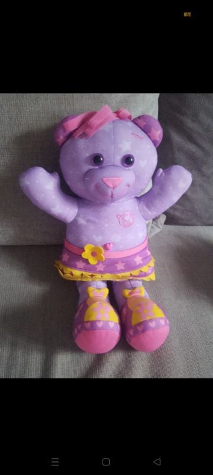 Peluche à dessin