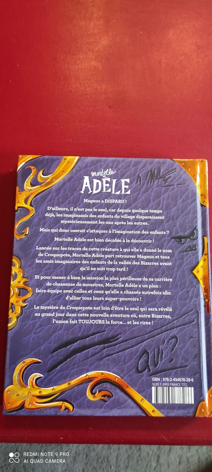 Mortelle Adèle sur la trace du croquepote - photo numéro 2