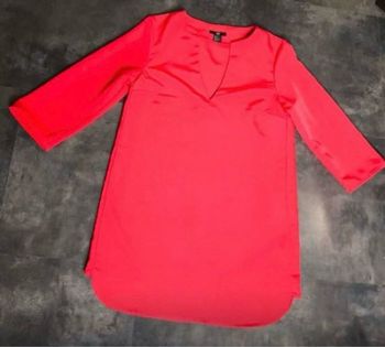 Robe rouge légère 36 H&M