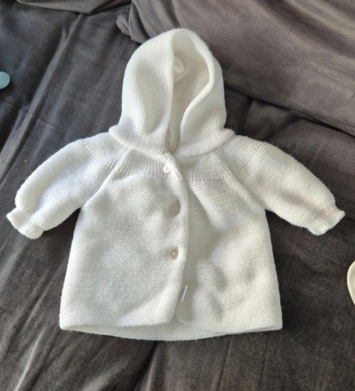 Gilet naissance  / 1 mois