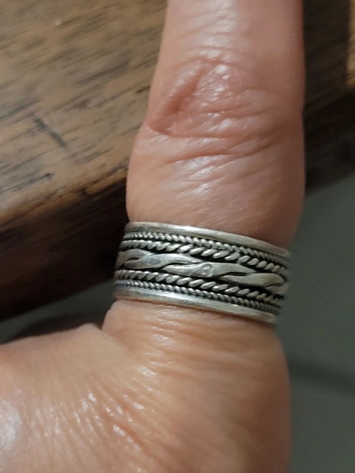 Bague ethnique argent 925 - photo numéro 2