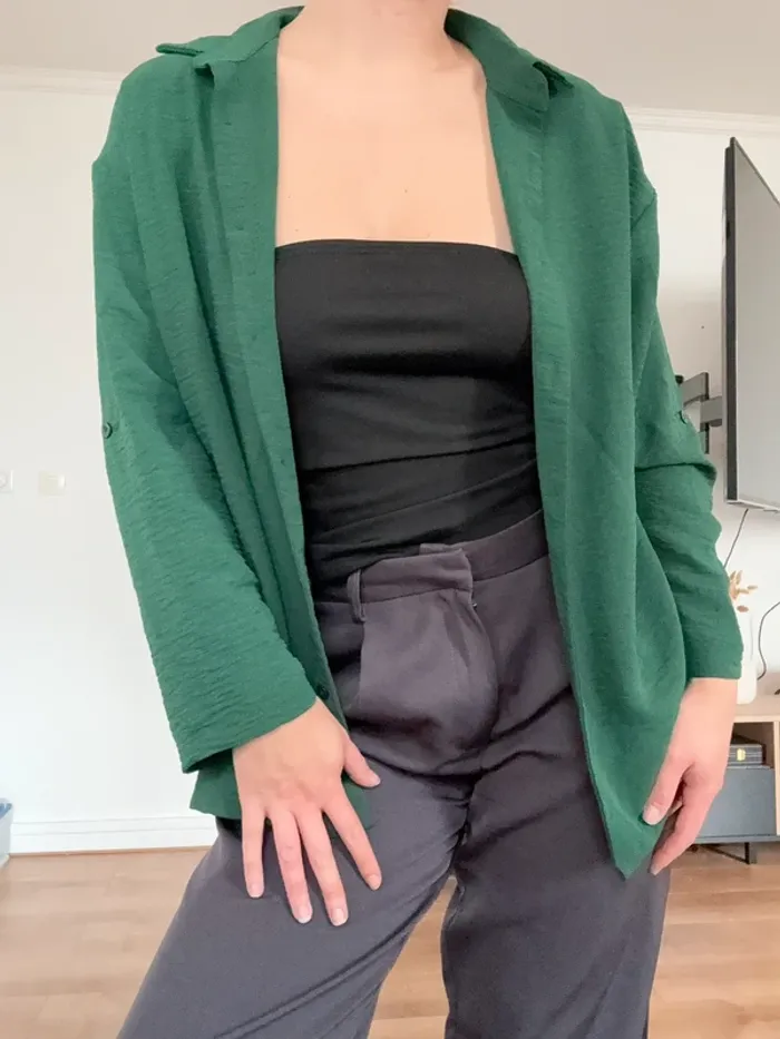 Chemise verte - photo numéro 2