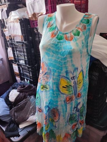 #kytietailleuniquefemme. Robe débardeur taille unique