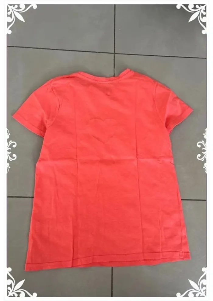 🍊 Pyjama fille 12 ans – Haut Kiabi brodé & short fait main 🌸 - photo numéro 6