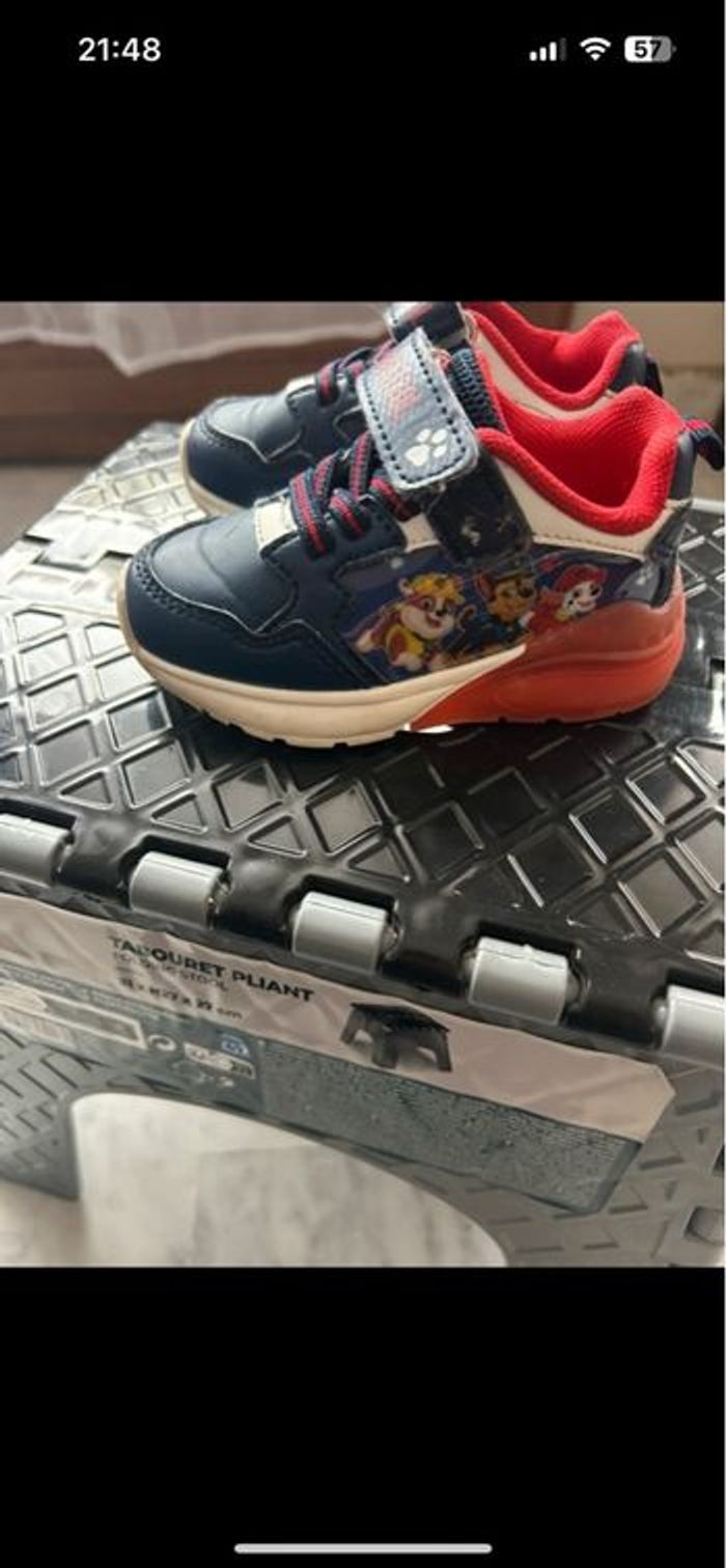 Chaussure patpatrouille lumineuse taille 21 - photo numéro 6