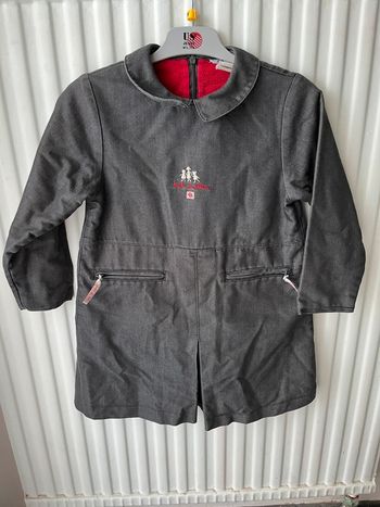 Robe grise doublée vintage