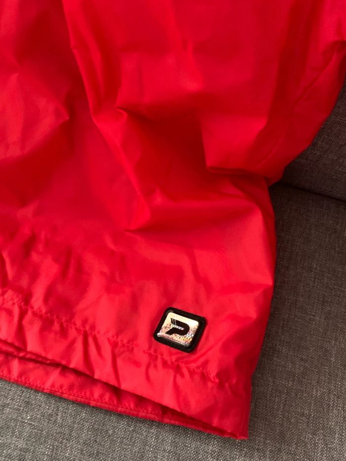 Patrick imperméable parka veste pluie vent rouge enfant xxs capuche kway - photo numéro 6