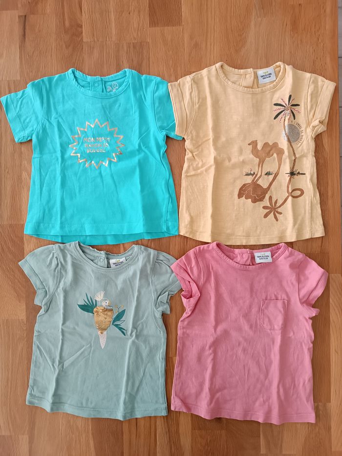 Lot de vêtements fille été - 12 mois - photo numéro 4