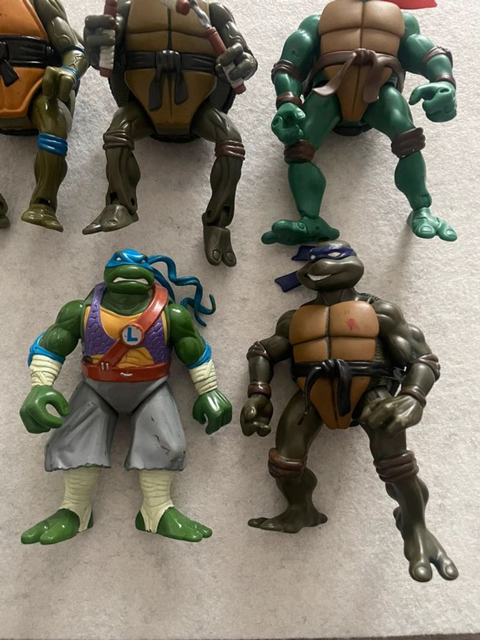 Lot 5 Figurines Tortues Ninja - photo numéro 4