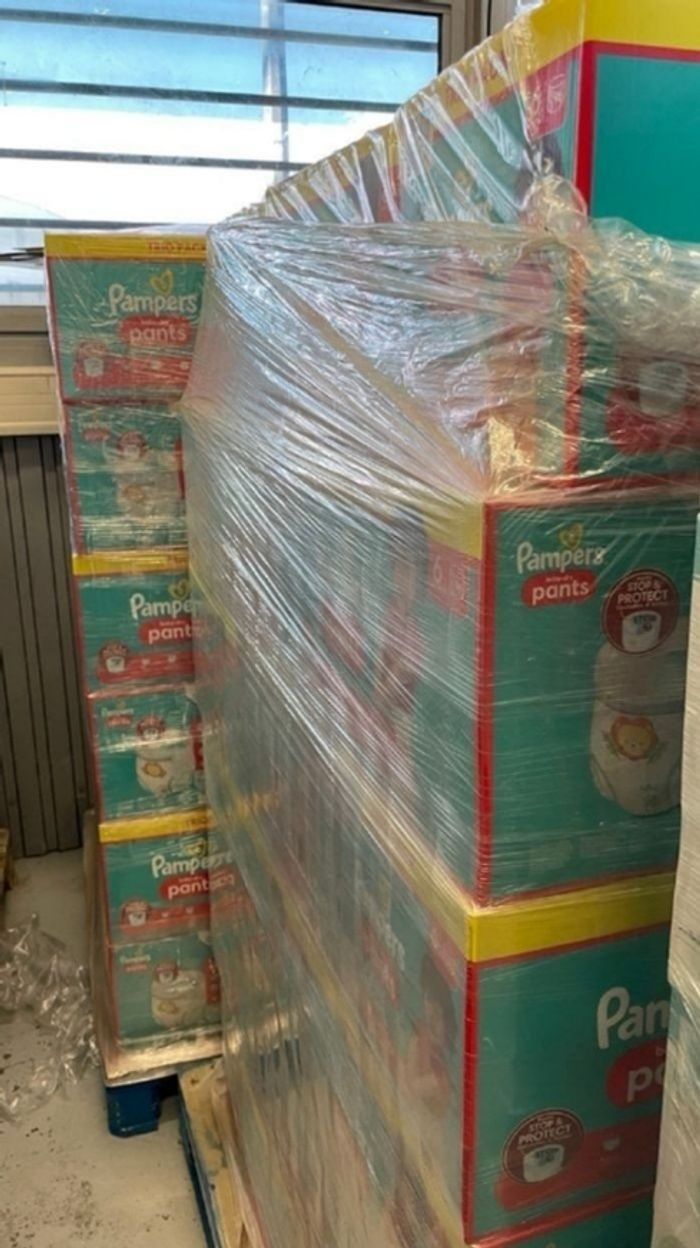 Lot de 576 Couches Pampers Baby Dry Pants 14-19KG Taille 6 Neuf - photo numéro 3