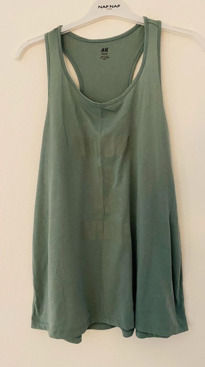 H&M Débardeur Loose Fitness Taille M/38