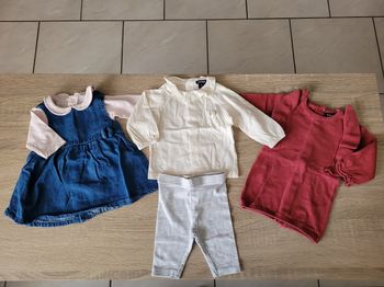 Ensembles fille en 1 mois