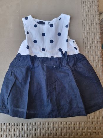 Robe fille 6 mois