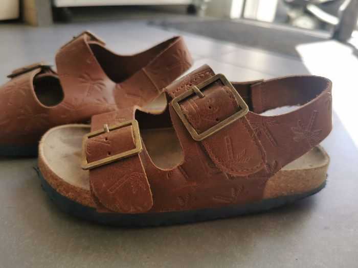 Sandalettes simili cuir - photo numéro 2