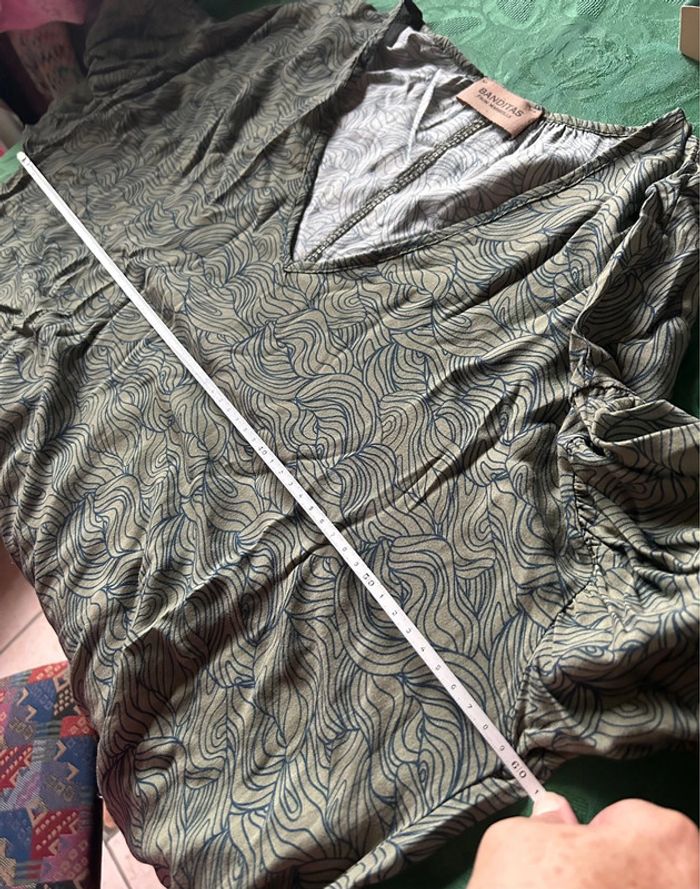 Robe kaki Banditas taille unique - photo numéro 3