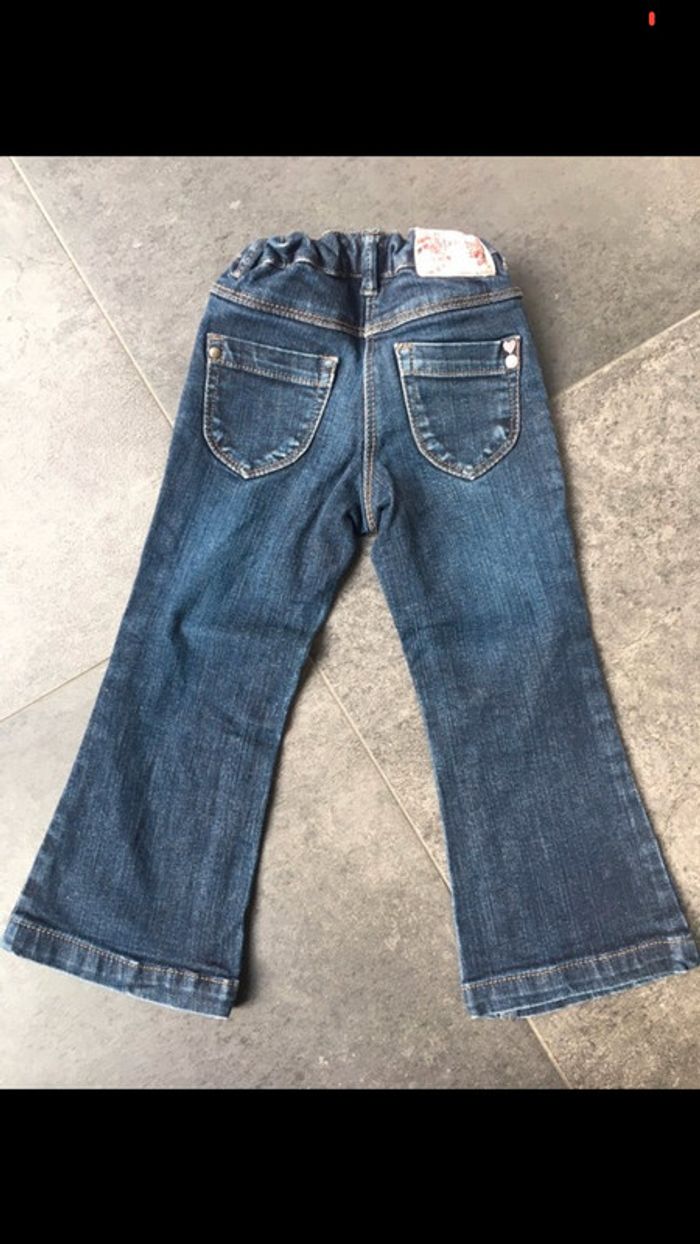 Jean bootcut Vertbaudet 3 ans - photo numéro 2